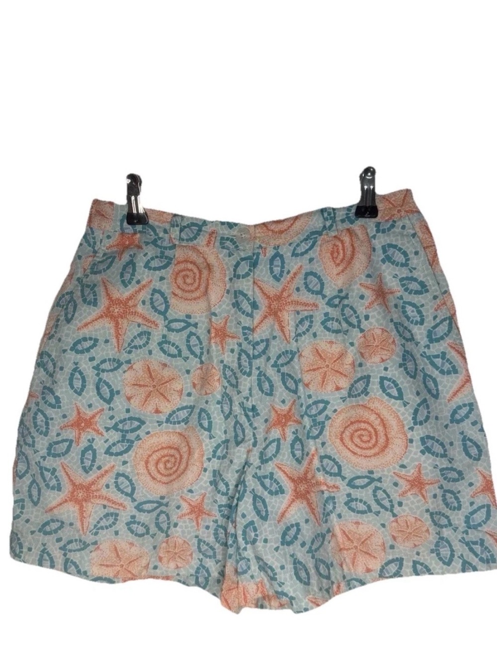 Lilly Pulitzer Seashell Starfish Coastal Print Shorts Size 4 - Picture 3 of 6
